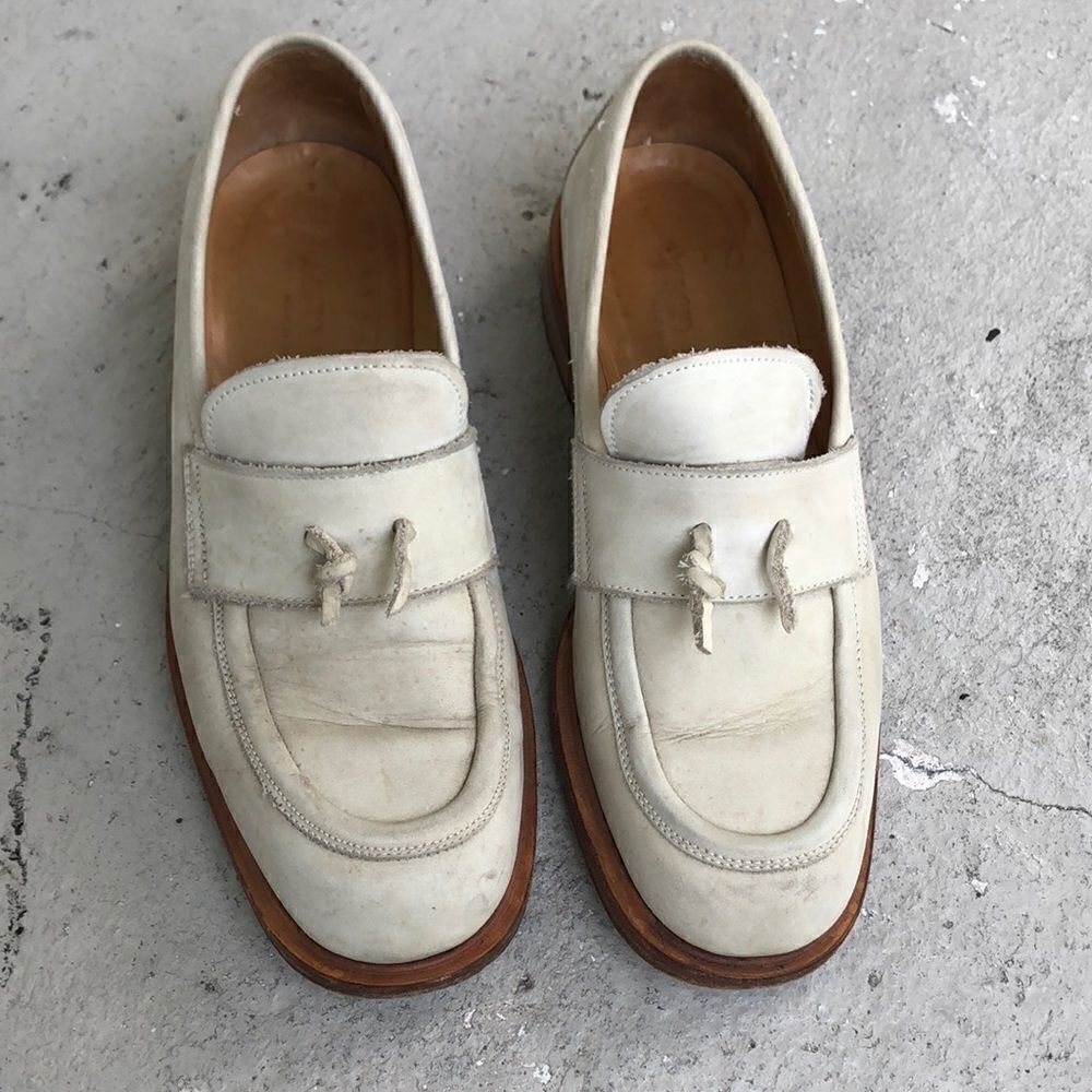 Giorgio Armani, leather loafers